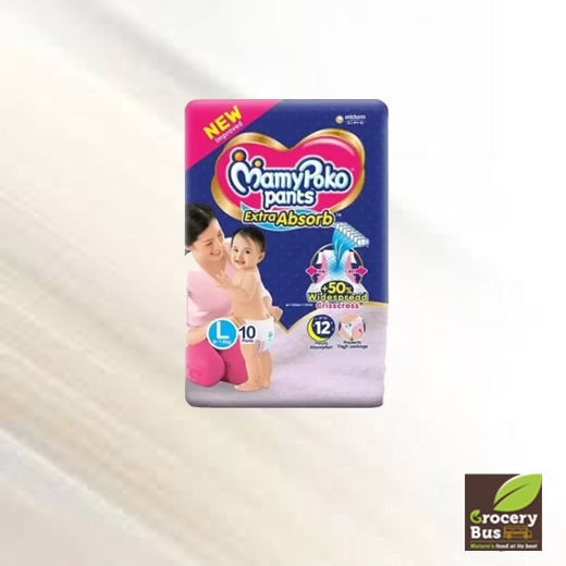 zimba - MamyPoko Pants Standard Baby Diapers, X-Large (XL), 24 Count, 12-17  kg